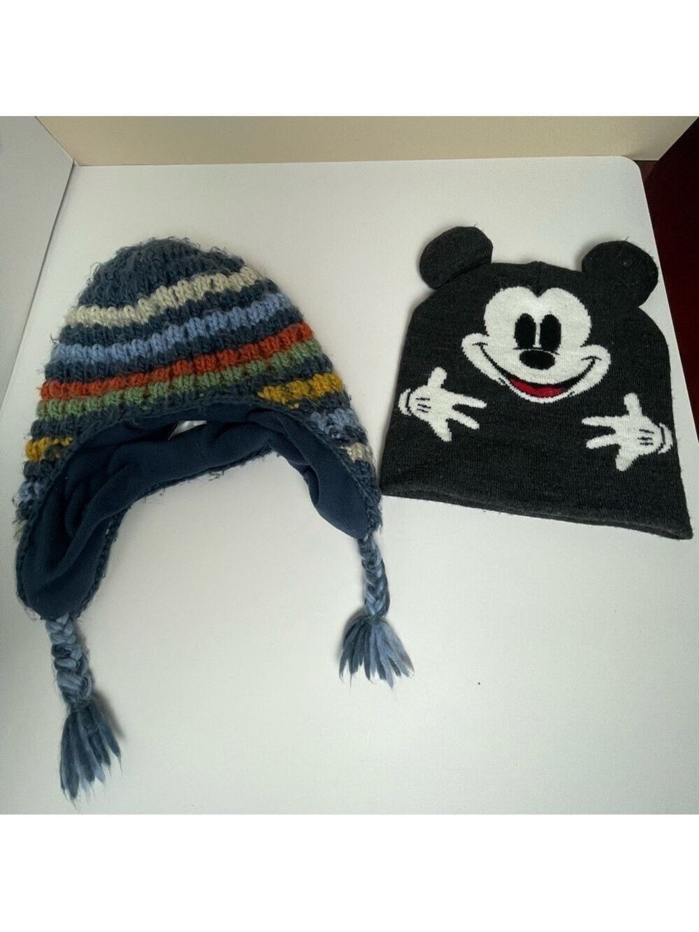 Gap Zara boy’s kids set of 2 winter hats 4-5 years